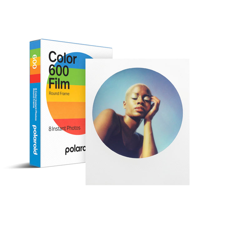 Polaroid Color Film für 600 - Round Frame, 8 Filme Round Frame Edition 8 Filme, Round Frame Edition