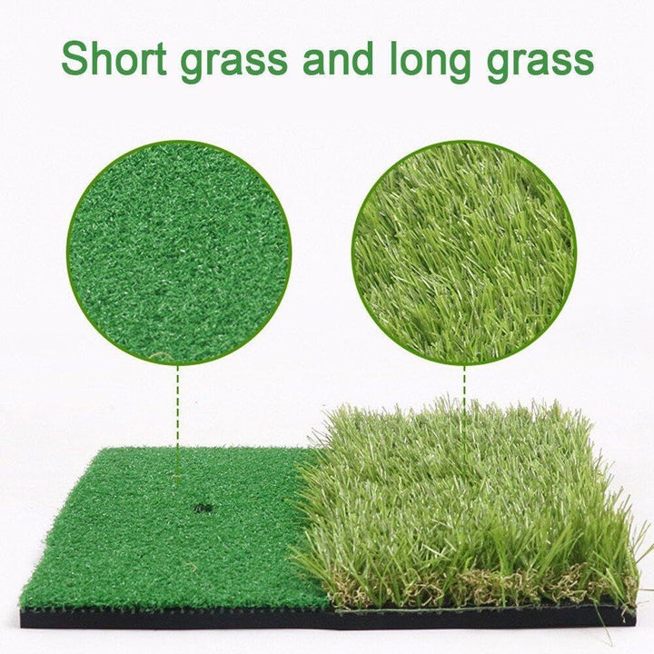 Golf-schlagmatte, Kunstrasen, Dual-oberflächen-Rasen-golfmatte, Tragbare Golf-schlagmatte Für Das Üb