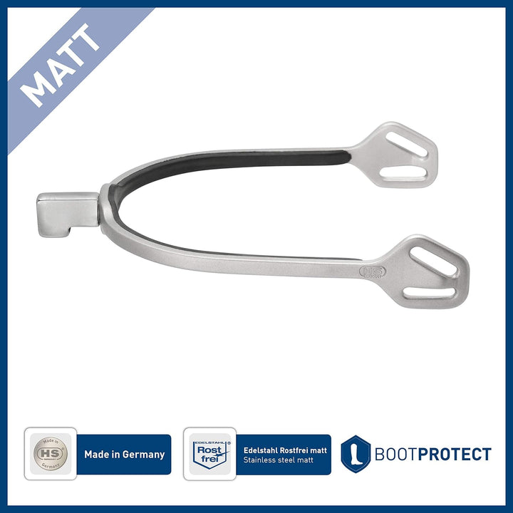 SPRENGER BootProtect Sporen - Edelstahl rostfrei matt, flach (20 mm), 20 mm