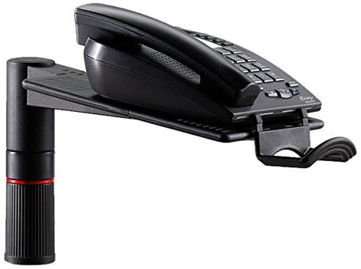 Novus PhoneMaster Schreibtisch Telefonhalterung anthrazit, 26 x 17 x 14 cm Anthrazit Single, Anthraz
