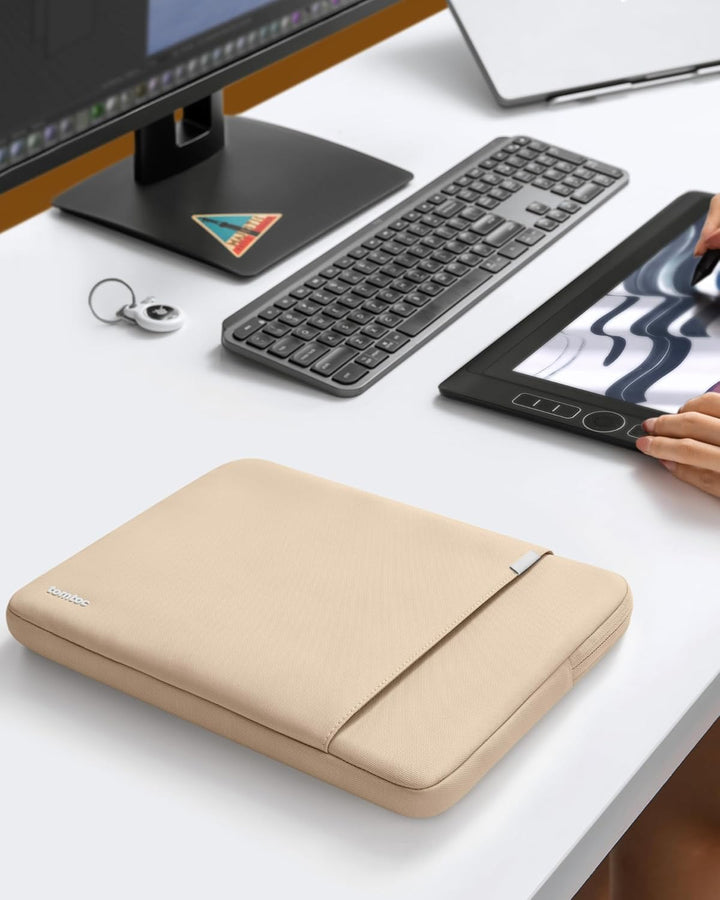 tomtoc 360° Laptop Tasche Hülle für 15-Zoll Neu MacBook Air M5 (2026), M4/A3241 (2025), M3/A3114, M2