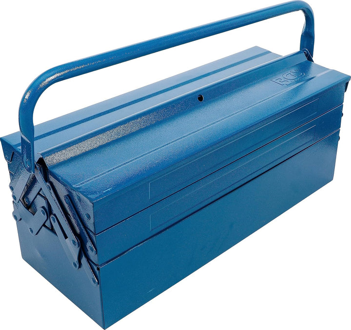 BGS 3340 | Metall-Werkzeugkasten inkl. Werkzeug-Sortiment | 137-tlg. leer | 5-Fächer, 530 x 200 x 20