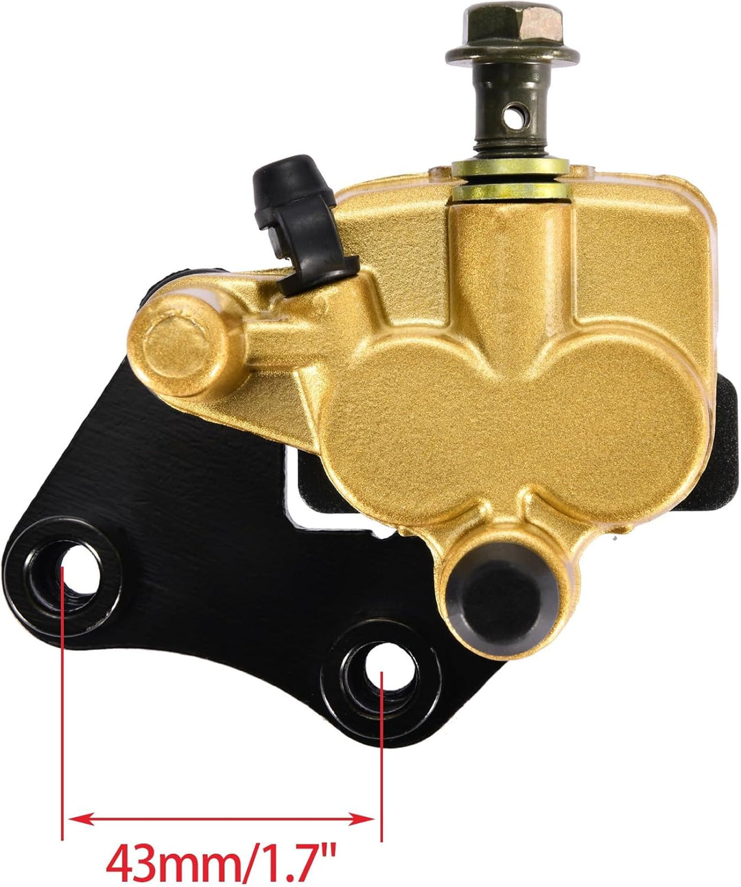 WOOSTAR Hydraulische Bremssattel Vorne Ersatz für 90ccm 110ccm 125ccm Taotao Peace SSR SDG Lifan Dir