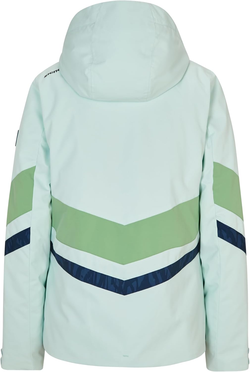 Ziener Damen Telia Ski-Jacke/Winter-Jacke | warm, atmungsaktiv, wasserdicht (1er Pack) 36 Ice Stru,