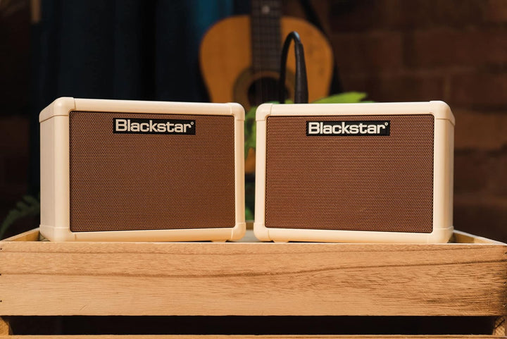Blackstar Fly Acoustic Package Tragbarer batteriebetriebener Mini-Gitarrenverstärker mit 6 Watt, Ech