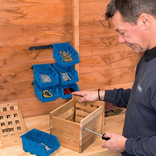 Draper Tools 38114 Aufbewahrungs-Set, mittelgross (6-teilig) 1 Blau, 1 Blau