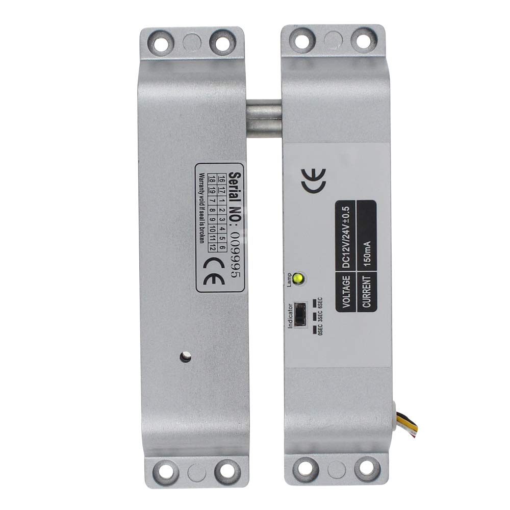 Elektrisches Schloss Drop Bolt Lock mit Zeitverzögerung DC 12V Fail Safe mit Zeitverzögerung für das