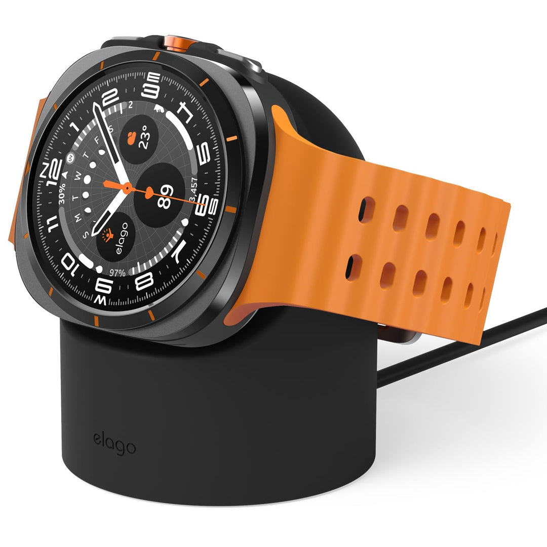 elago Ladestation für Samsung Galaxy Watch 8/8 Classic/7/Ultra/6/6 Classic/5/5 Pro [40/43/44/45/47mm