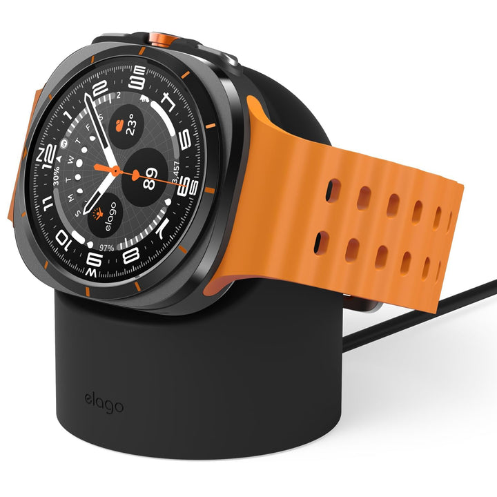 elago Ladestation für Samsung Galaxy Watch 8/8 Classic/7/Ultra/6/6 Classic/5/5 Pro [40/43/44/45/47mm