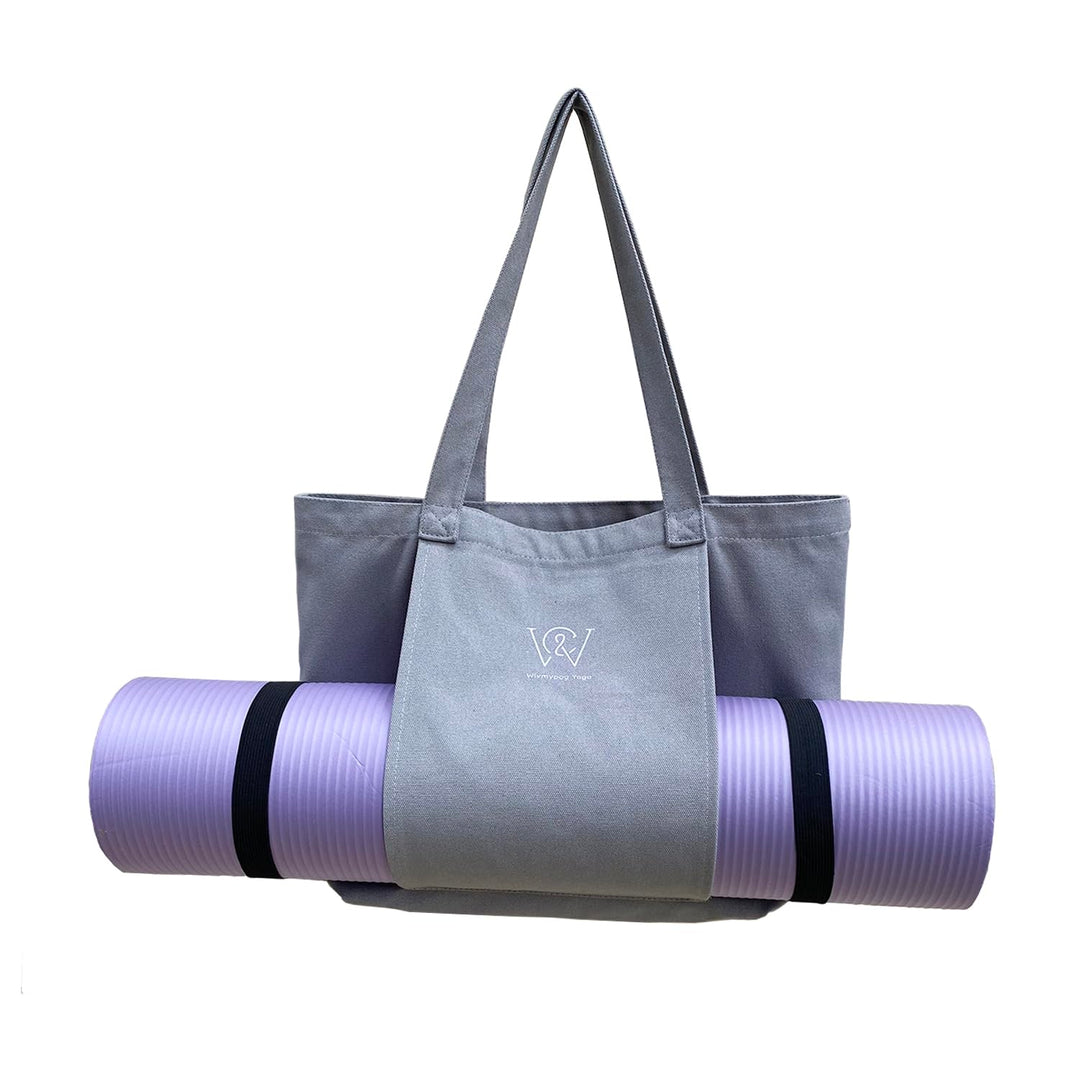 Wivmypog Yogamatten Tasche, leicht zu tragen Yoga Matte Tragetasche, Gym Segeltuch Tragetasche, Schu