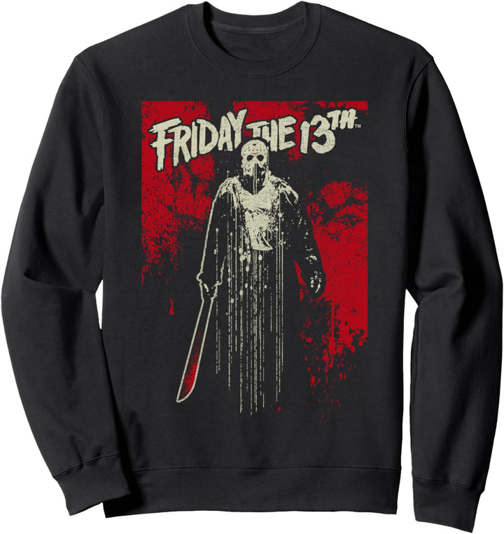Friday the 13th Jason Drip Sweatshirt