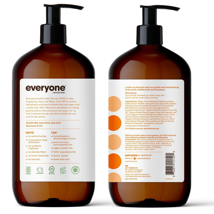 Everyone 3-in-1 Seife, Zitrus plus Minze, 900 ml