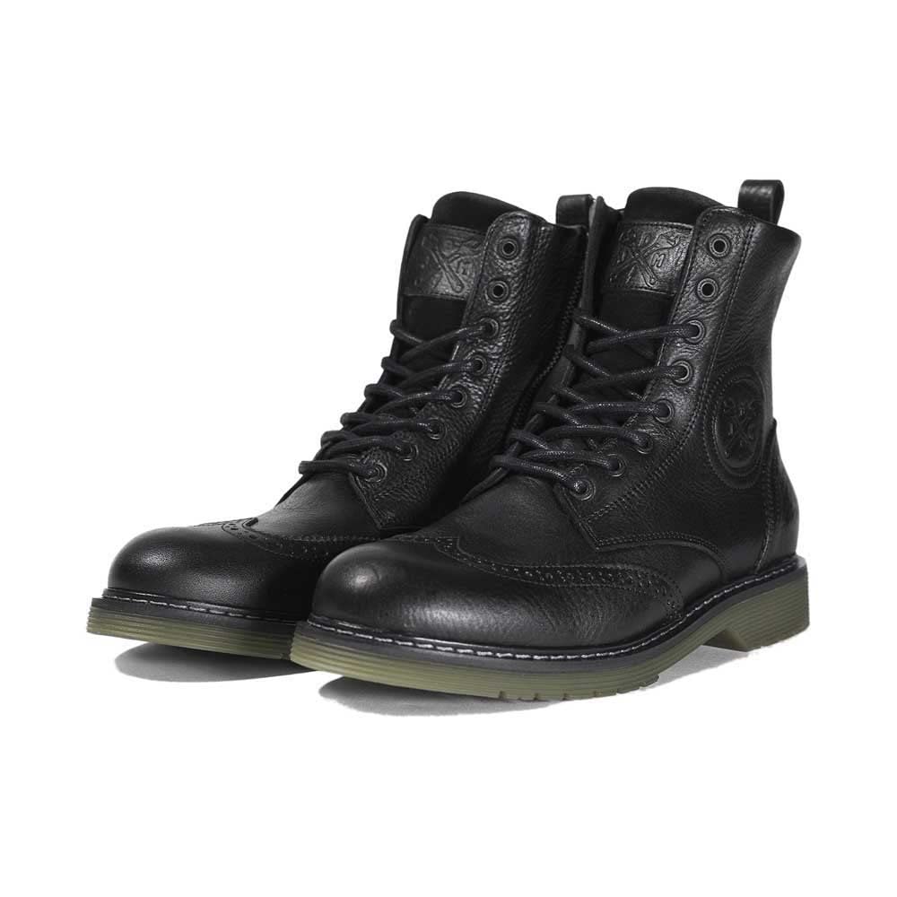 John Doe Motorradschuh Sixty | XTM| Threepoint Protection | Lederstiefel aus Rindsleder | Rutschfest