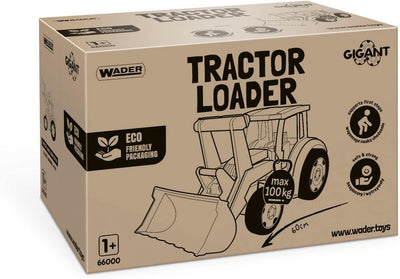 Wader 66000 - Gigant Sitztraktor mit grosser Frontschaufel, belastbar bis 100 kg, ca. 55 cm, ab 12 M