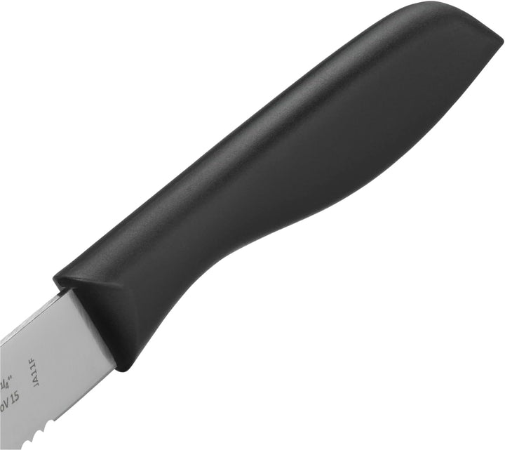 WMF Classic Line Frühstücksmesser Set 6-teilig, 23 cm, Brötchenmesser Wellenschliff, Brotzeitmesser,