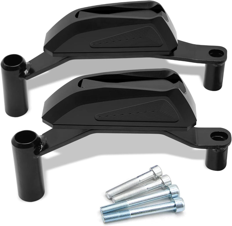 Z900 Motorräder Sturzschutz Sturzpads Crashpads Frame Sliders für Z900 2016 2017 2018 (Schwarz)