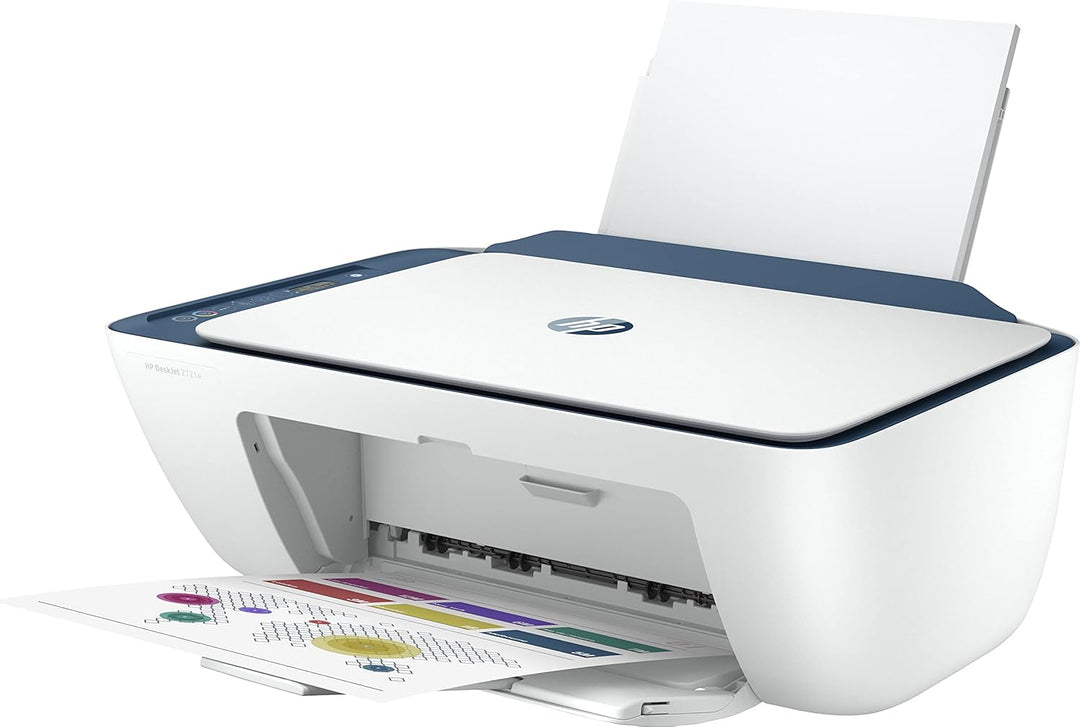 HP DeskJet 2721e Multifunktionsdrucker, 6 Monate gratis drucken mit HP Instant Ink inklusive, Drucke