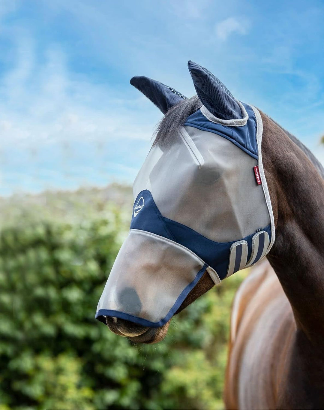 LeMieux Armour Shield Pro Fly Mask Standard Fliegenmaske XL navy, XL navy
