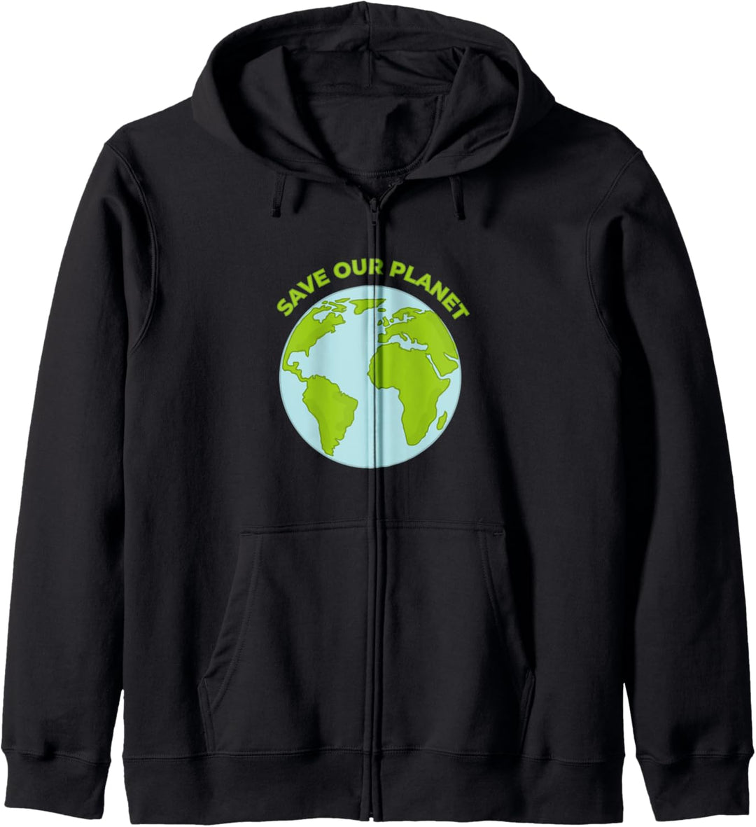 SAVE THE PLANET Umweltschutz Naturschutz Erde Planet Kapuzenjacke