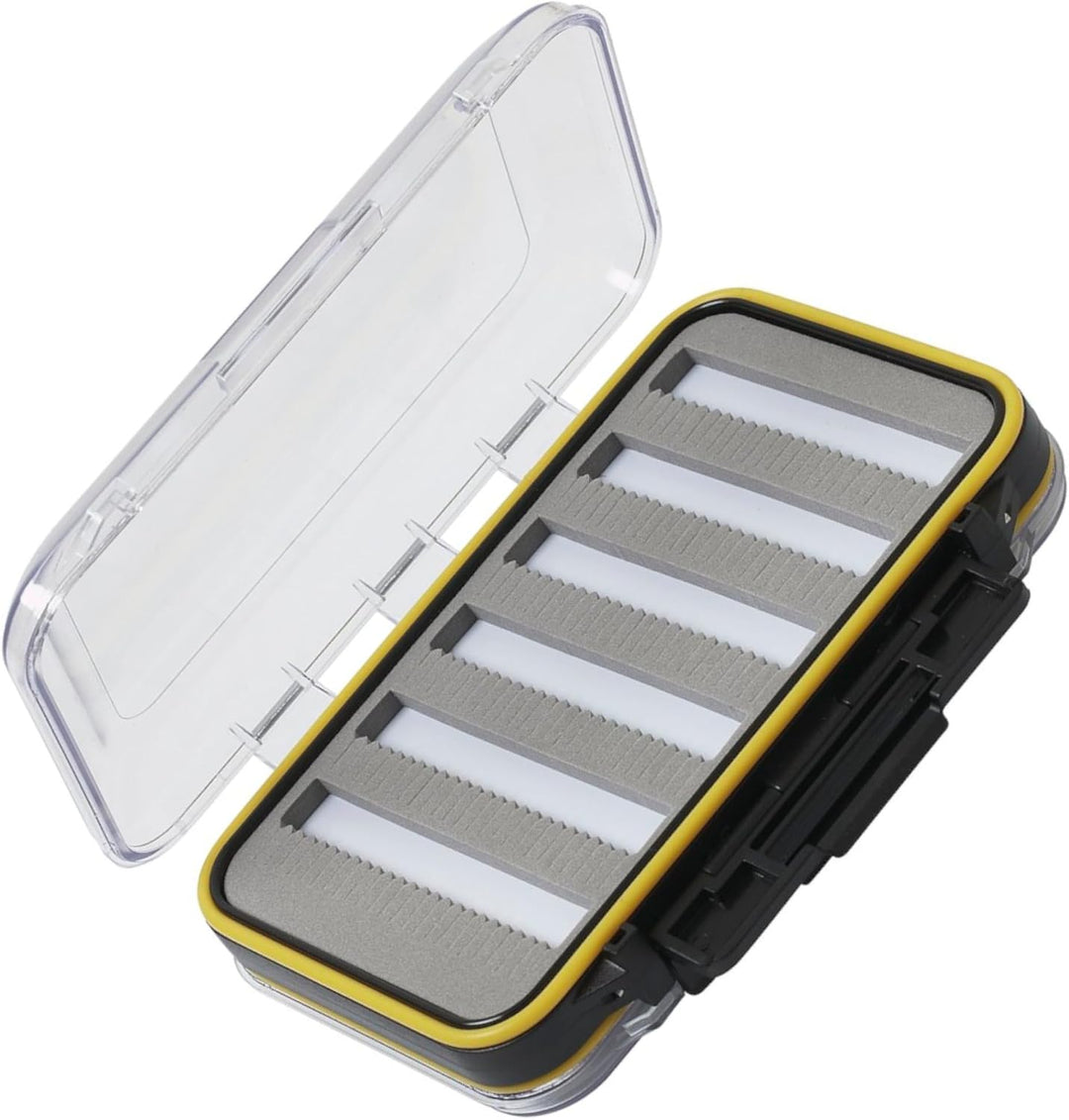 Kinetic Waterproof Fly Box L Clear