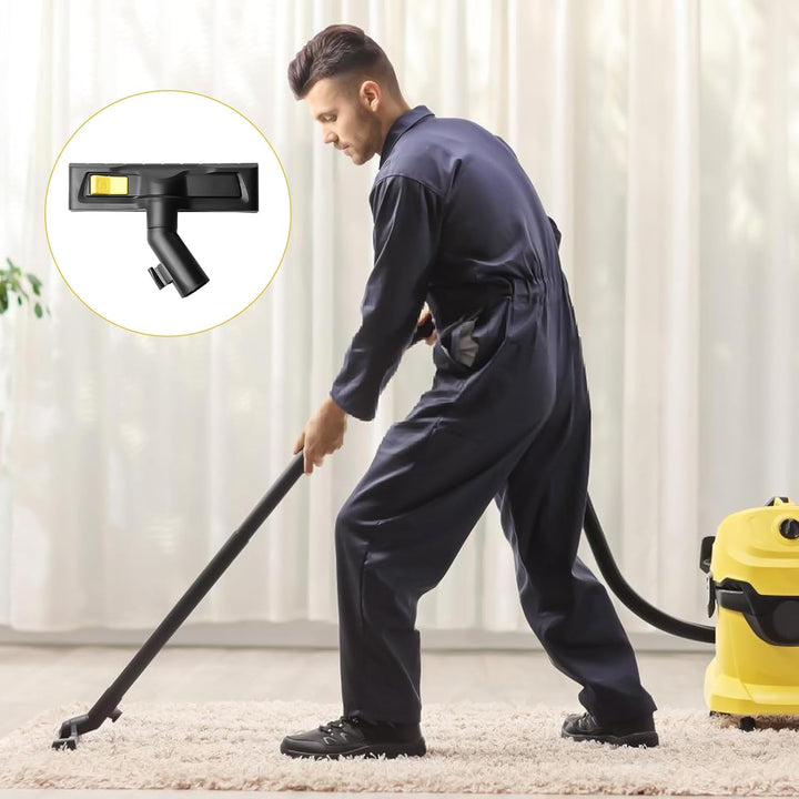 Staubsaugerdüse für Kärcher WD2 WD3 WD4 WD5 WD6, Universal Nass-Trockensauger Ersatz Bodendüse 35 mm