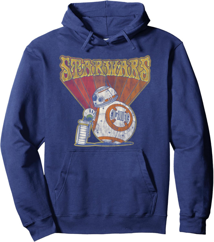 Star Wars: The Rise Of Skywalker BB-8 & D-O Retro Pullover Hoodie