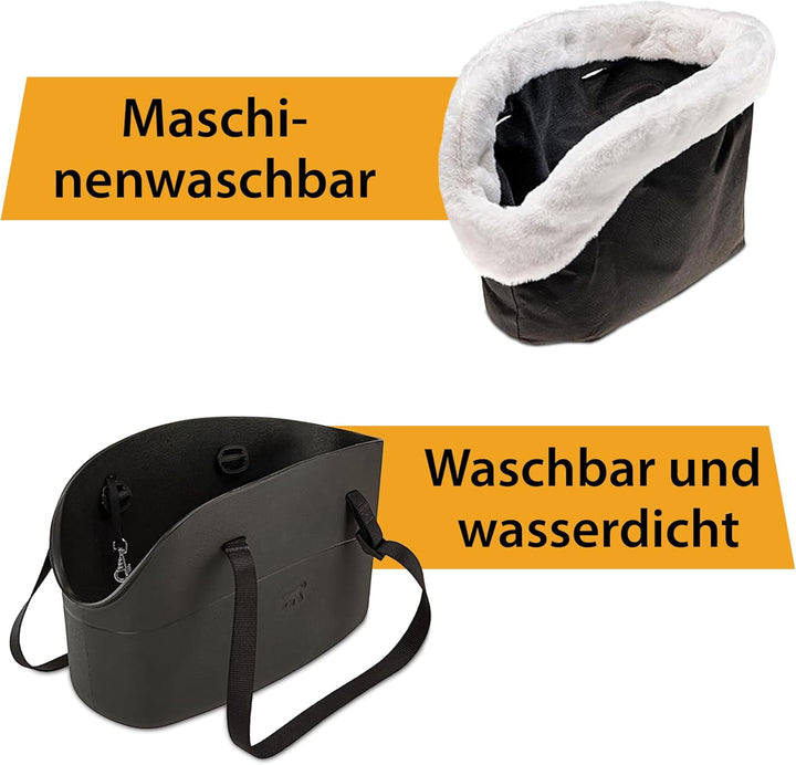 Ferplast Hundetragetasche für kleine Hunde und Katzen WITH-ME, Transporttasche für Haustiere, Hundet