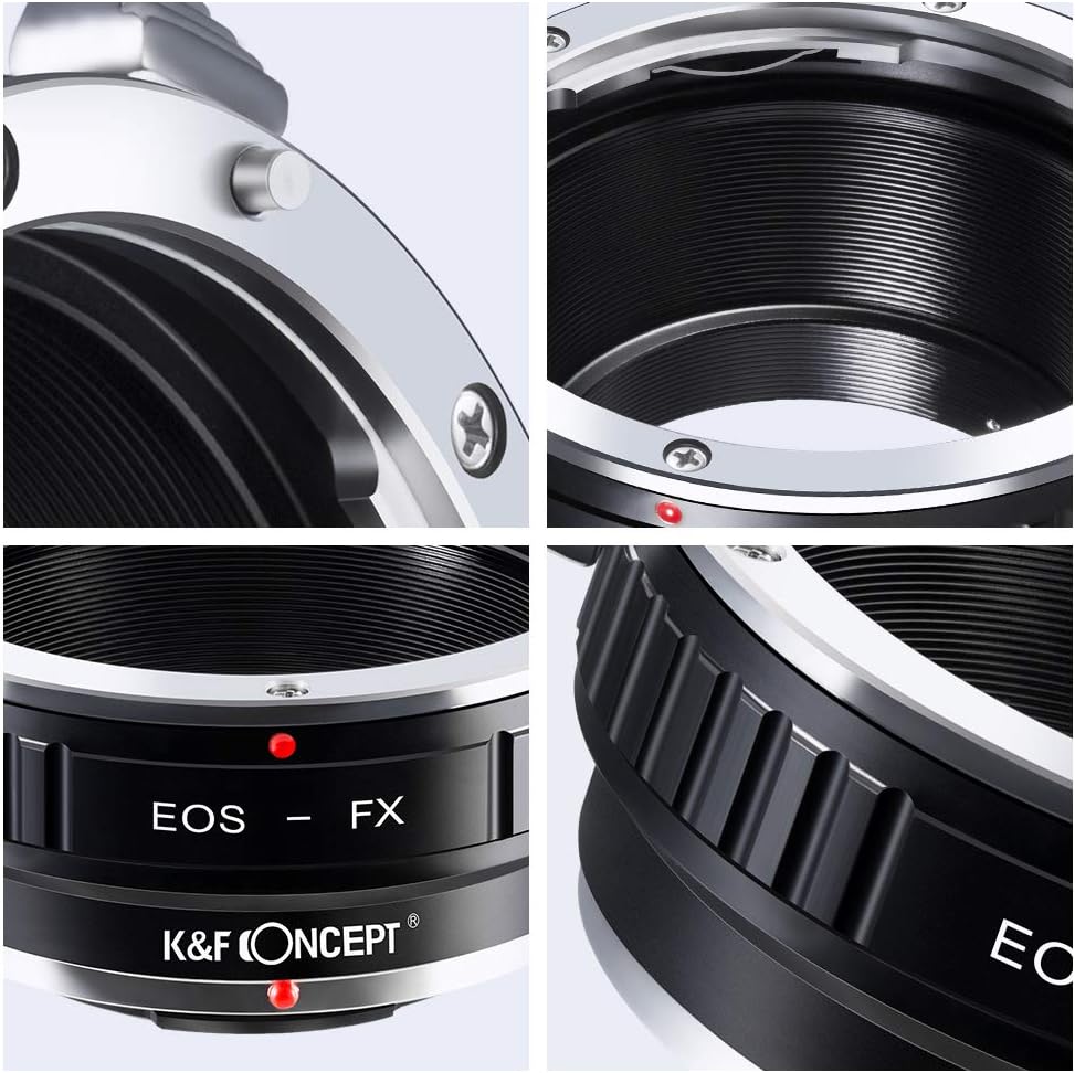 K&F Concept EOS EF/EFS Objektivadapter auf FujiFX Mount X-Pro1 X Kamera X-Serie, spiegellose Kameras