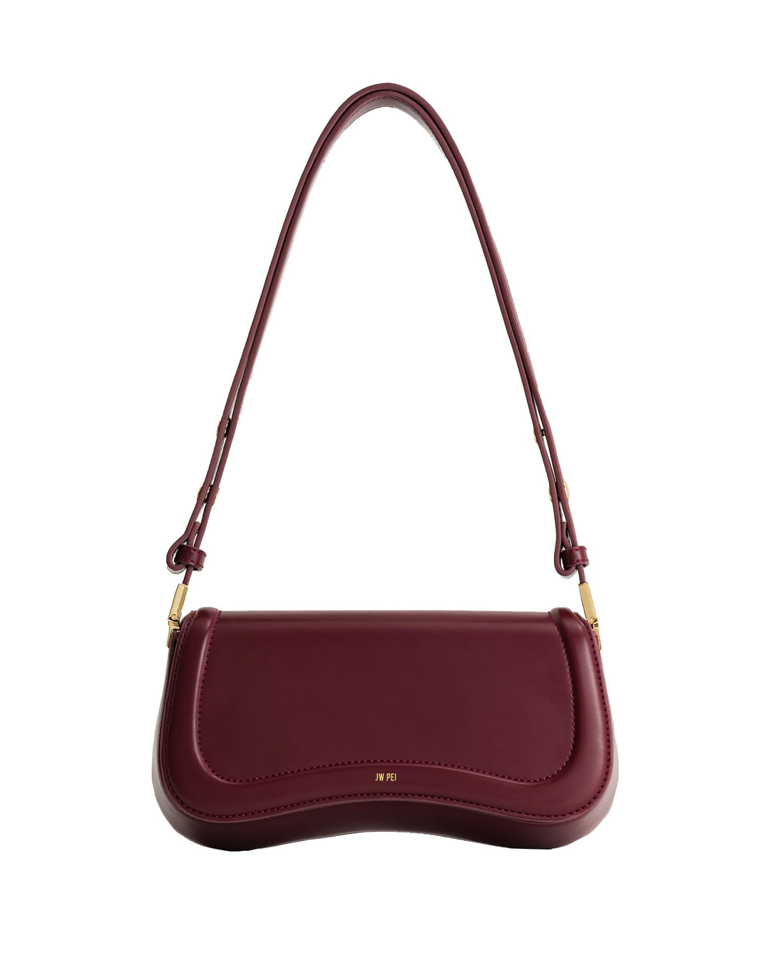 JW PEI Damen Joy Schultertasche Deep Claret, Deep Claret