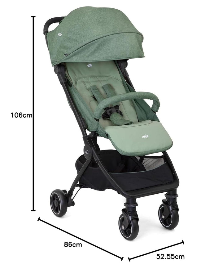 Joie pact™ Buggy, leicht & kompakt faltbar, flache Liegeposition, Travel-System-kompatibel, vorwärts