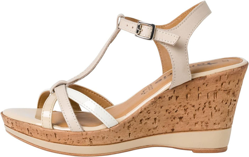 Tamaris Damen Sandalette 1-1-28347-20 39 EU Beige Comb, 39 EU Beige Comb