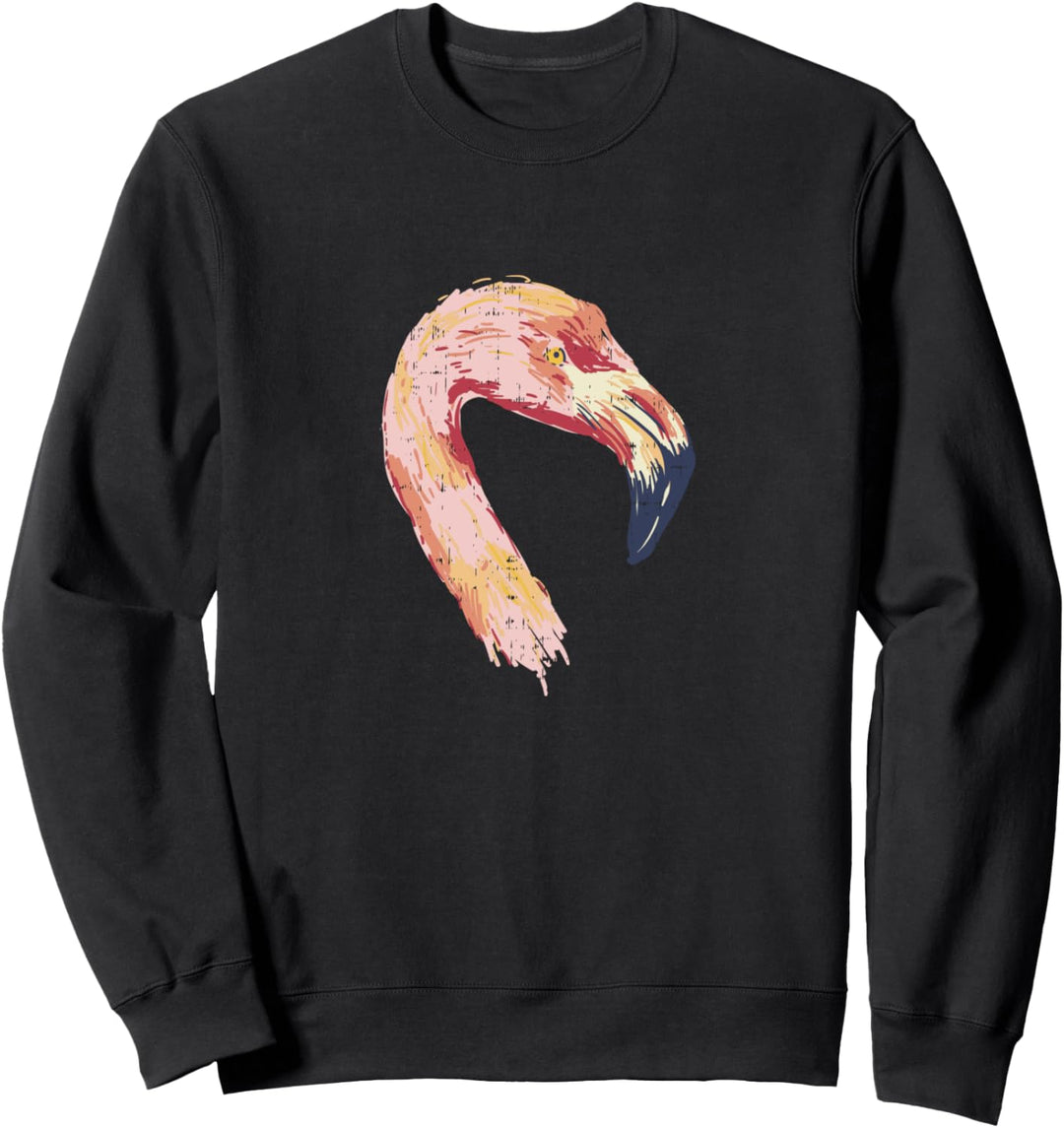 Flamingo Gesicht Sweatshirt