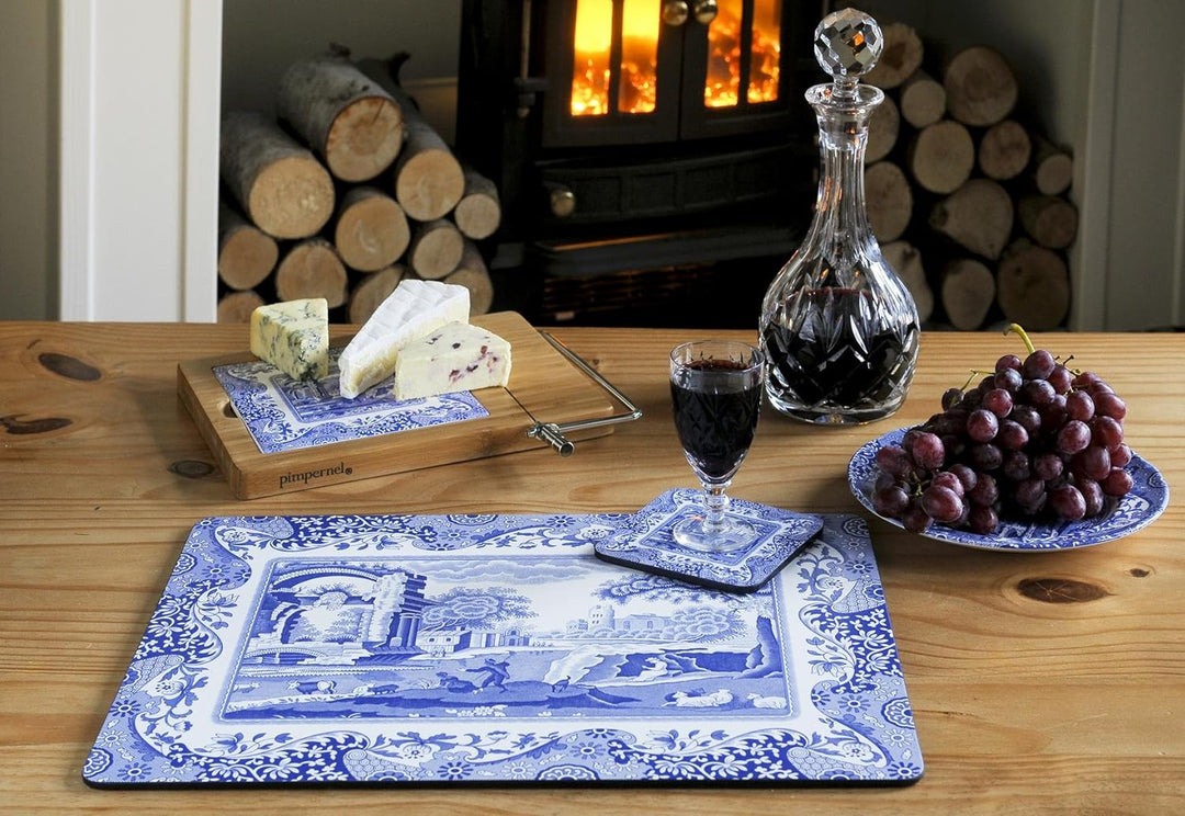 Pimpernel Blue Italian Placemats, Set of 6 by Pimpernel