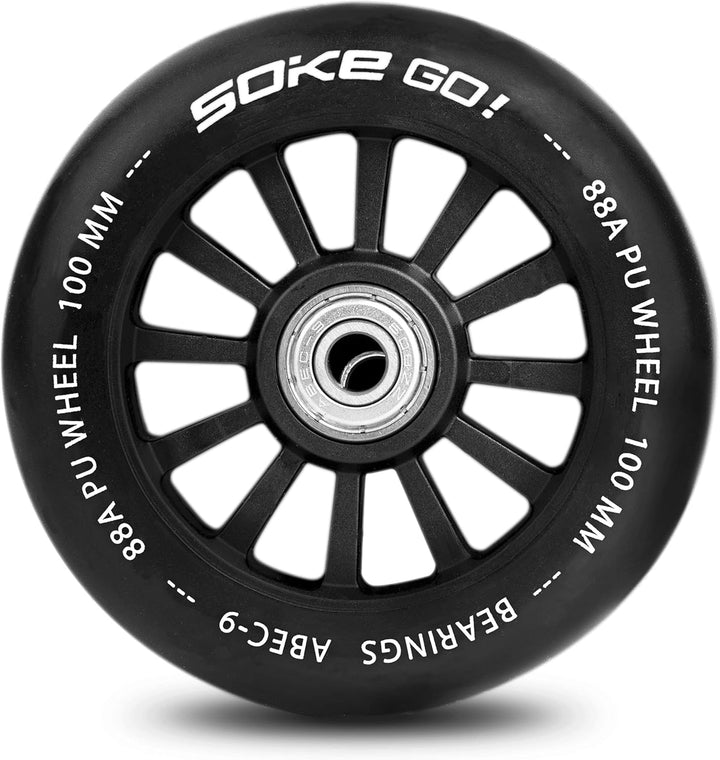 SOKE Griffe Für Scooter Lenkerendstücke für Roller - Stunt Scooter Fahrrad Griffe Grips Lenkergriffe