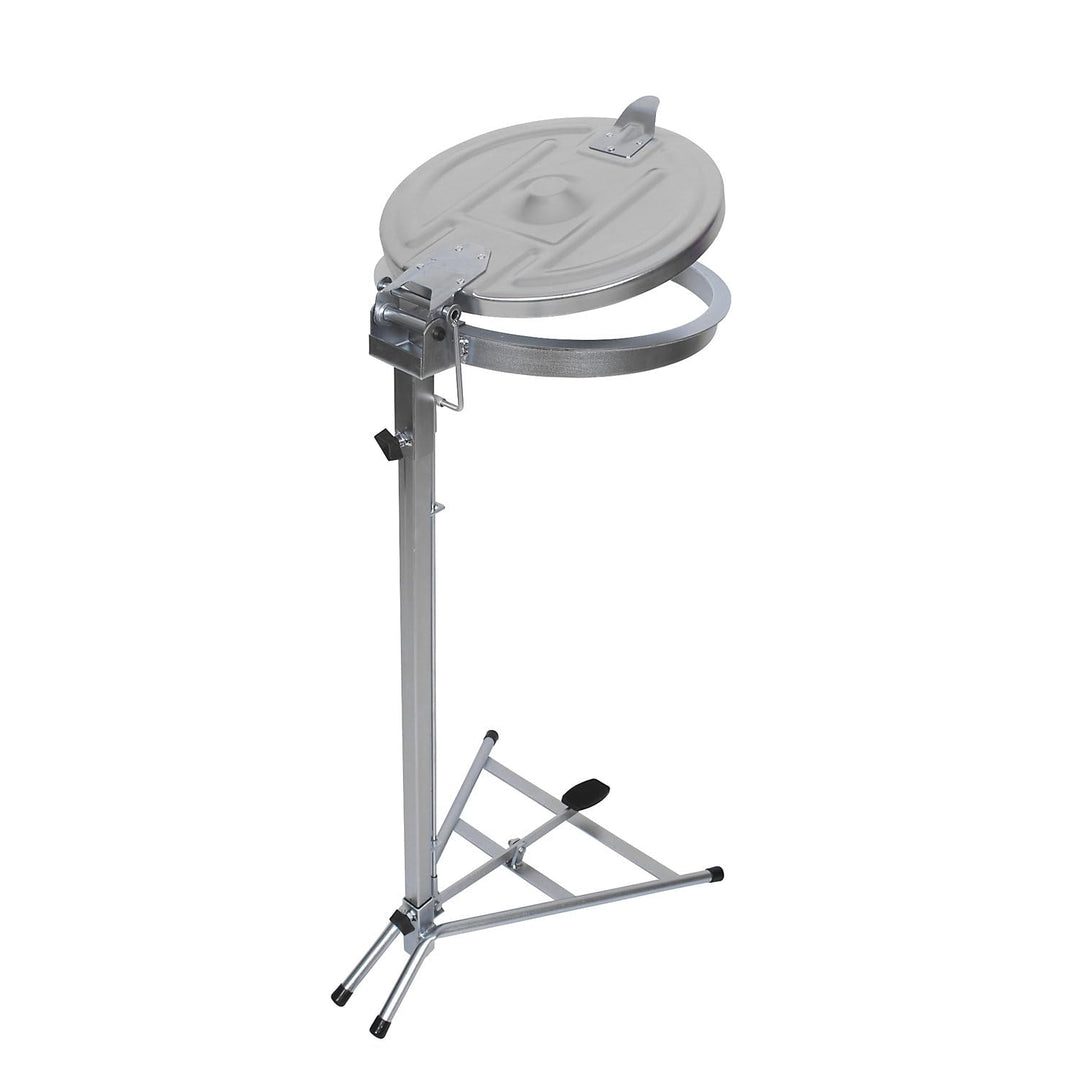 kaiserkraft | Müllsackständer | Standgestell | für Volumen 120 l | mit Pedal | verzinkt | Stahldecke