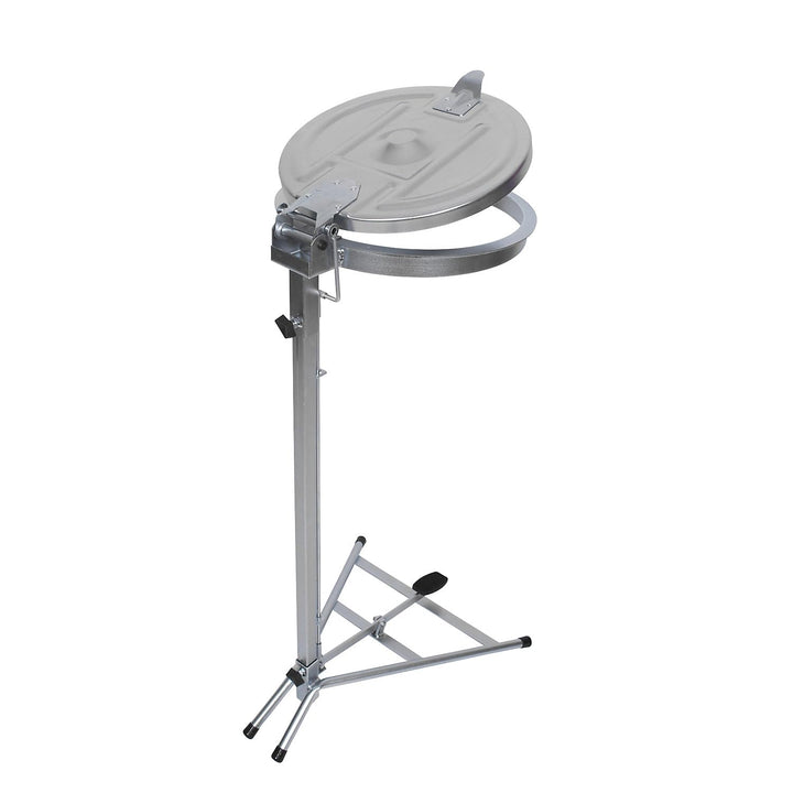 kaiserkraft | Müllsackständer | Standgestell | für Volumen 120 l | mit Pedal | verzinkt | Stahldecke