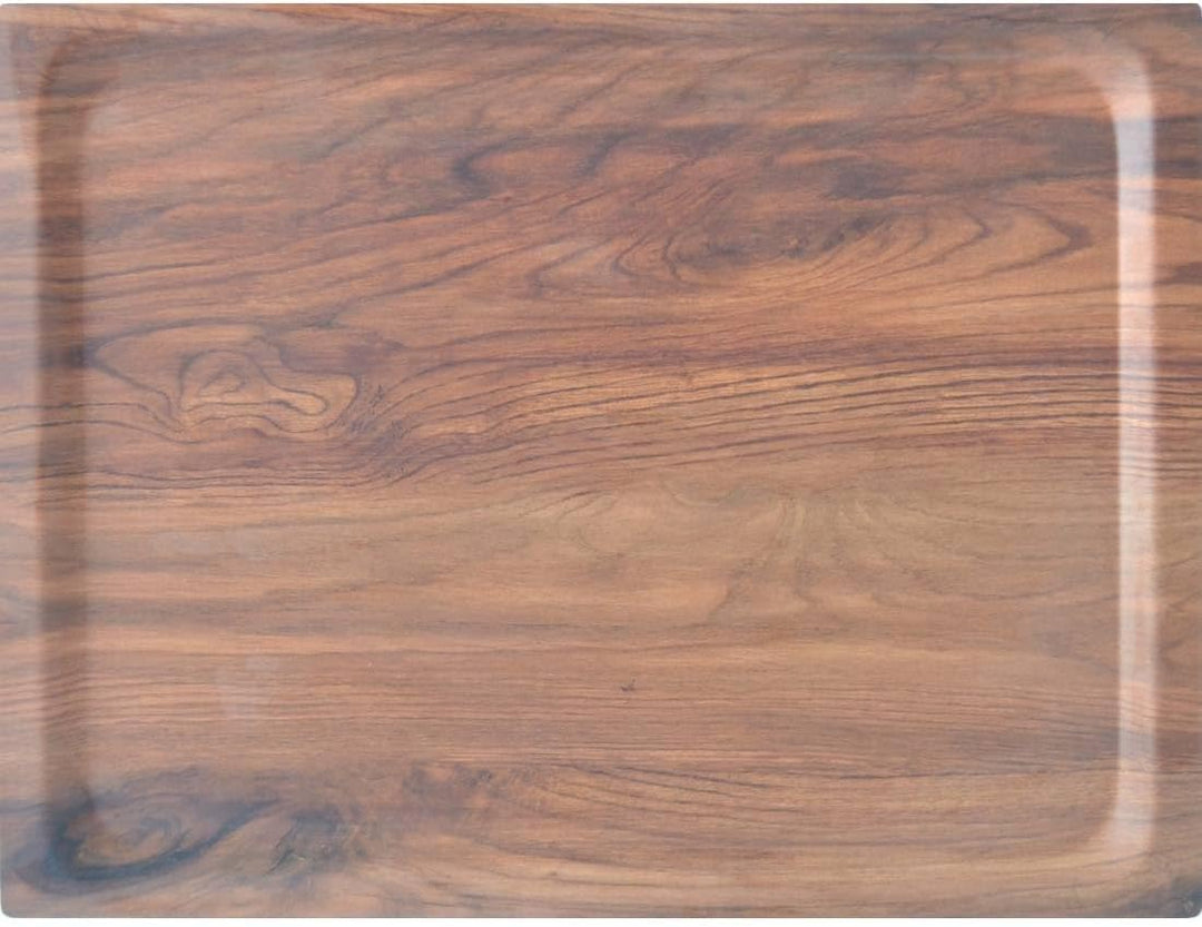 DON HIERRO - Bauhaus Klapptisch, 2 Ebenen, Gestell verchromt, Cedar