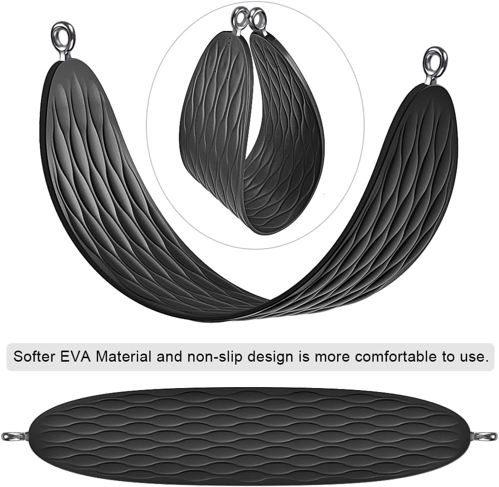 BeneLabel Heavy Duty Swing Seats (2 Pack) with 66 Inch Chain and Carabiners, Comfortable and Durable