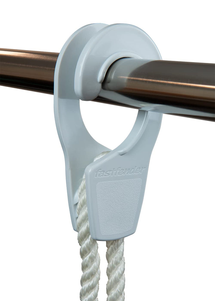 Fastfender – 32 Fender Hanger - Single-Handed Use - Sold in Pairs Weiss, Weiss
