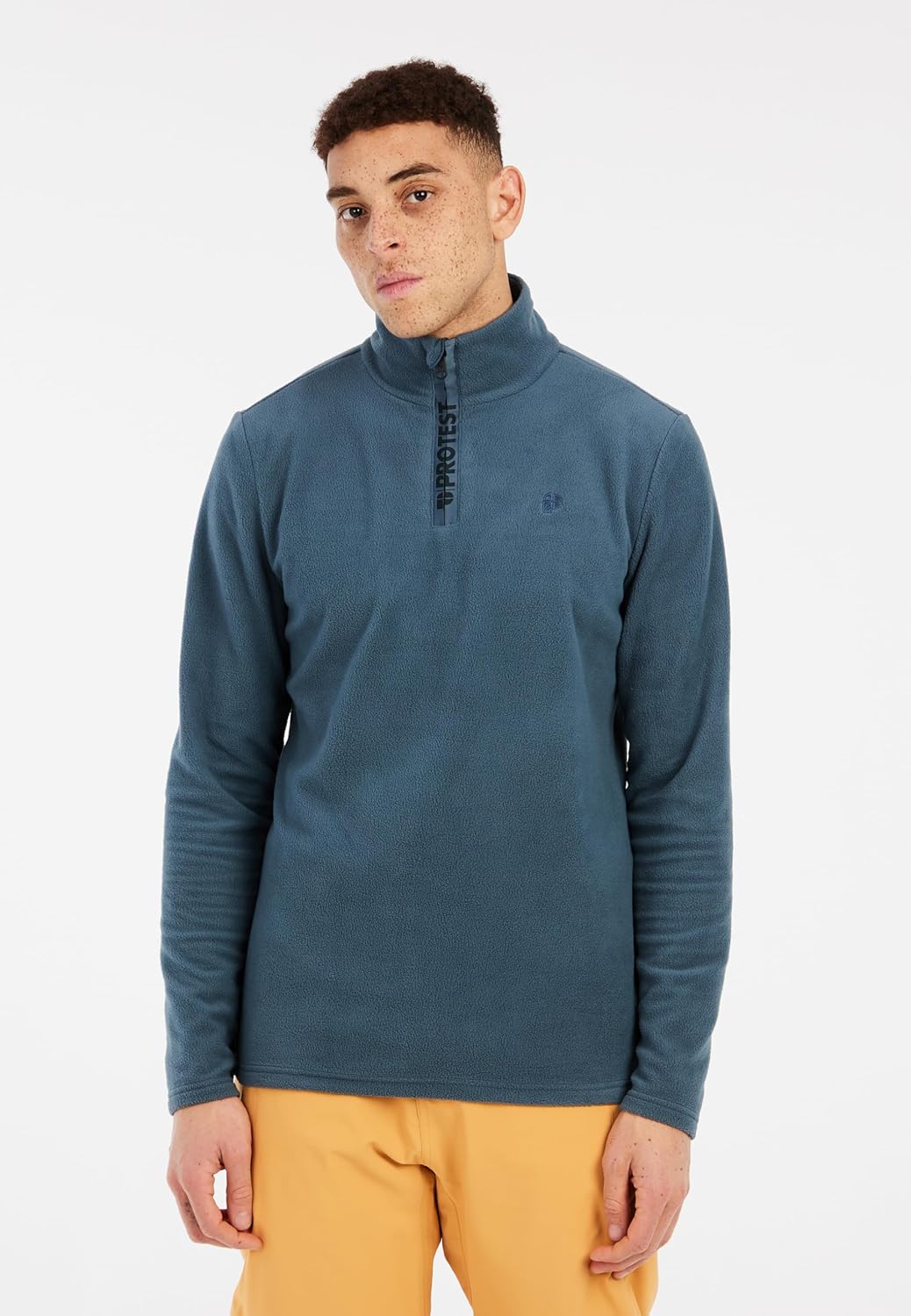 Protest Herren 1/4-reissverschluss PERFECTO XS Yale Blue, XS Yale Blue
