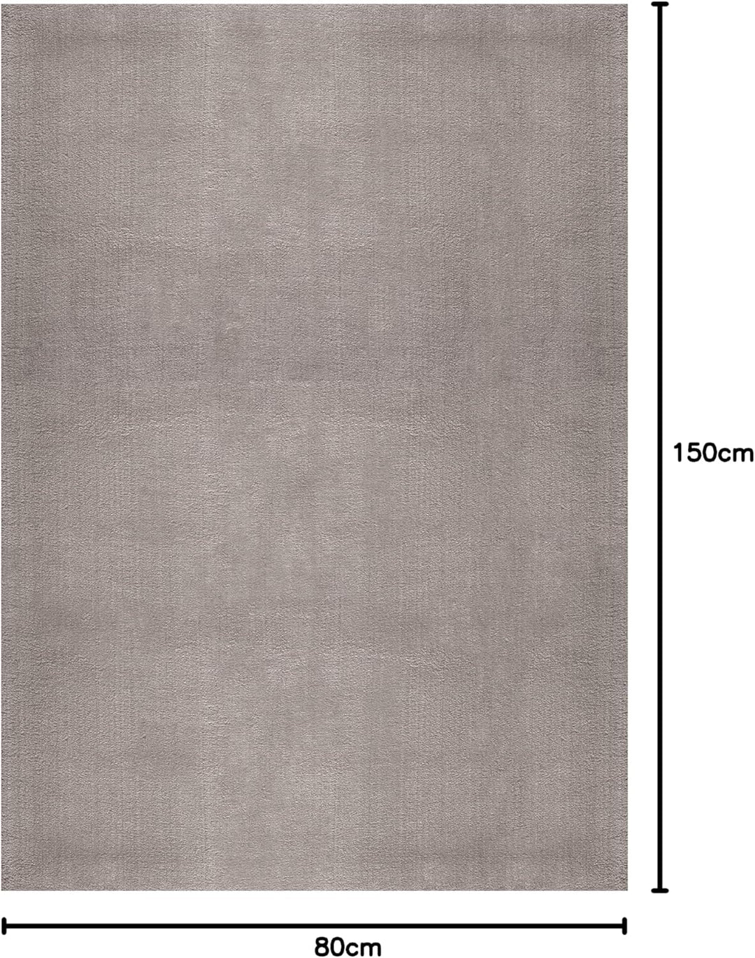 the carpet Relax – Superweiches Badezimmerteppich, Flauschige Badematte in Felloptik, rutschfest & W