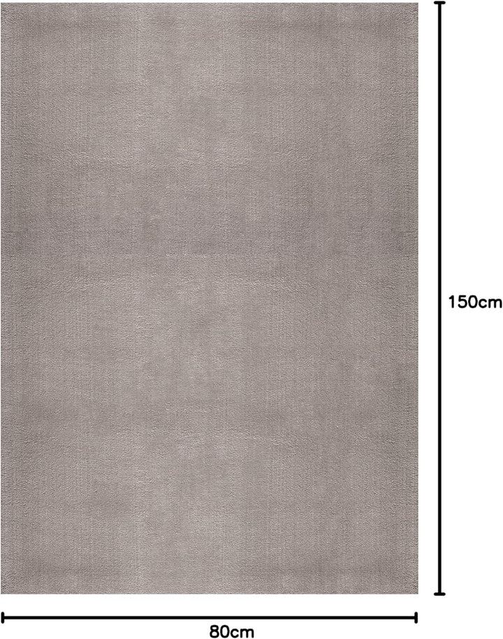 the carpet Relax – Superweiches Badezimmerteppich, Flauschige Badematte in Felloptik, rutschfest & W
