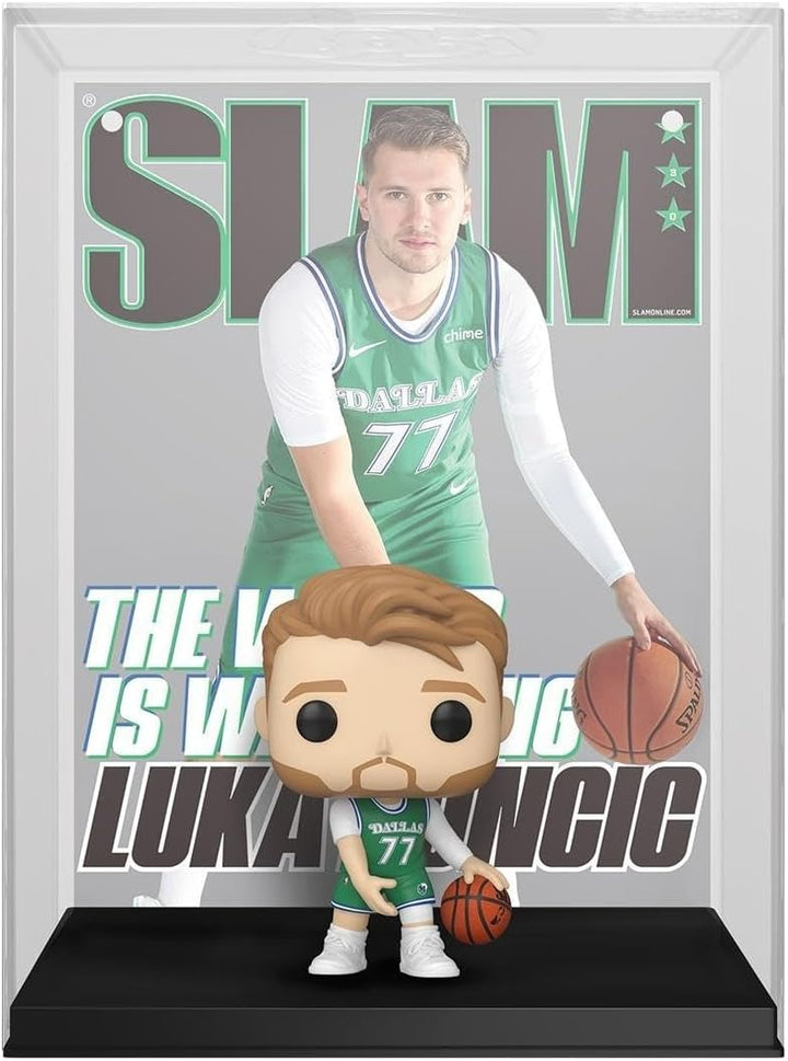 Funko Pop! NBA Cover: Slam - Luka Doncic - Vinyl-Sammelfigur - Geschenkidee - Offizielle Handelsware