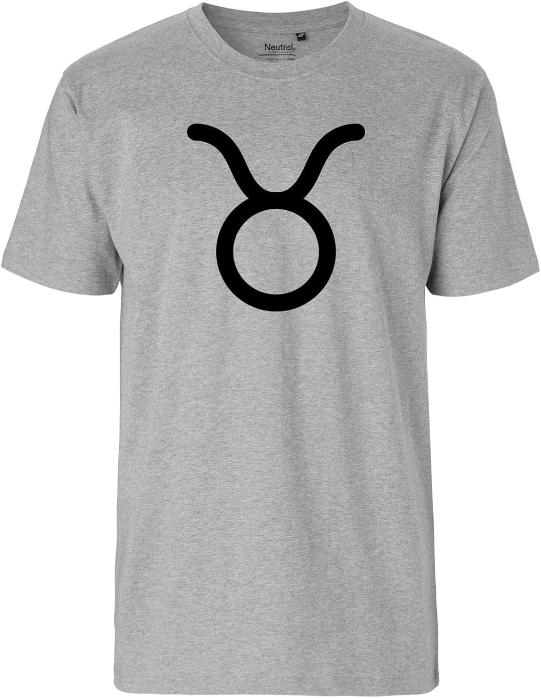 huuraa Herren T-Shirt Stier Sternzeichen Zeichen Geschenk Oberteil Grösse S-3XL Bio Baumwolle Fairtr