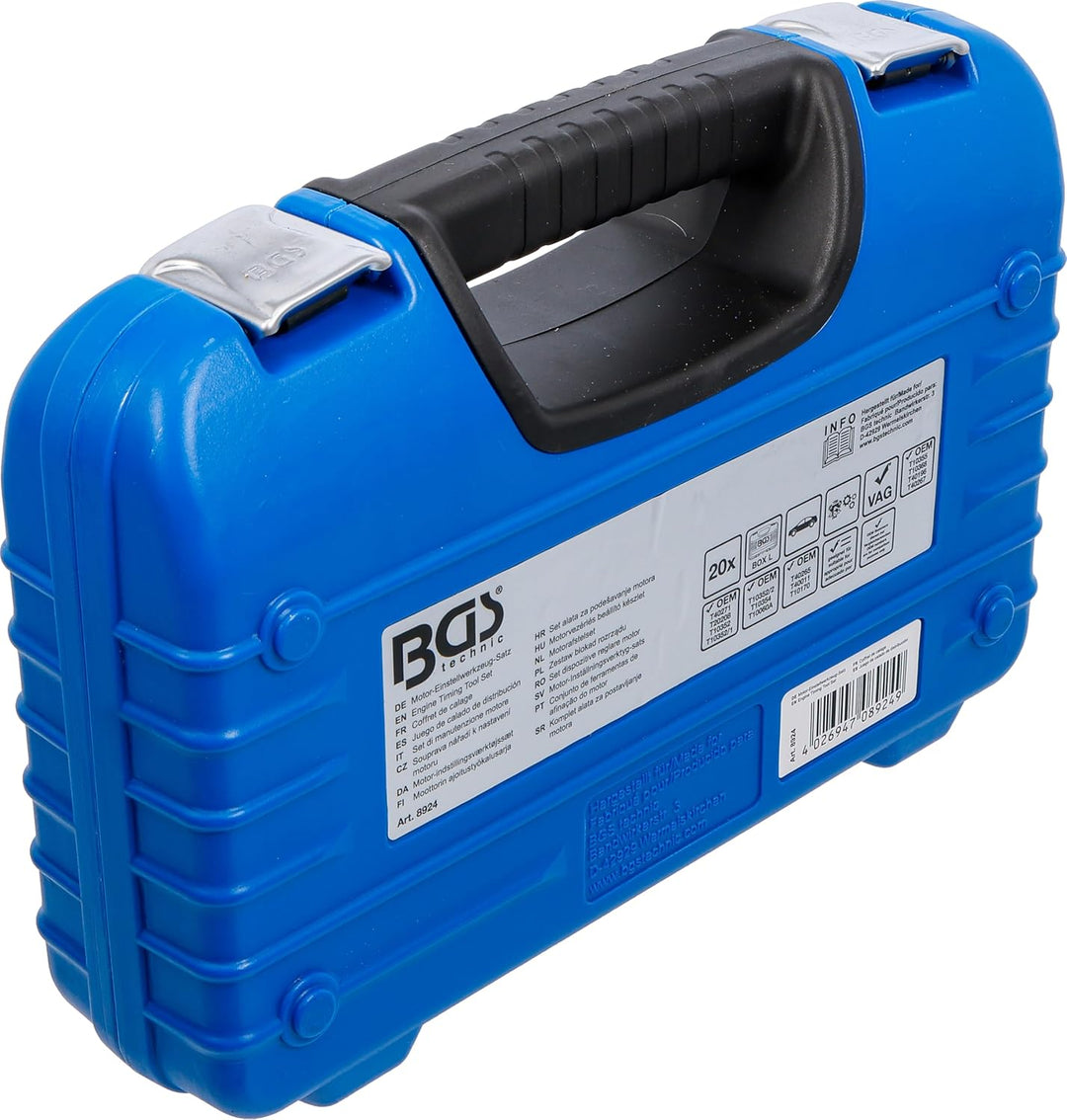 BGS 8924 | Motor-Einstellwerkzeug-Satz | für VAG 1.8 l, 2.0 FSI, TFSI mit Werkzeug, mit Werkzeug