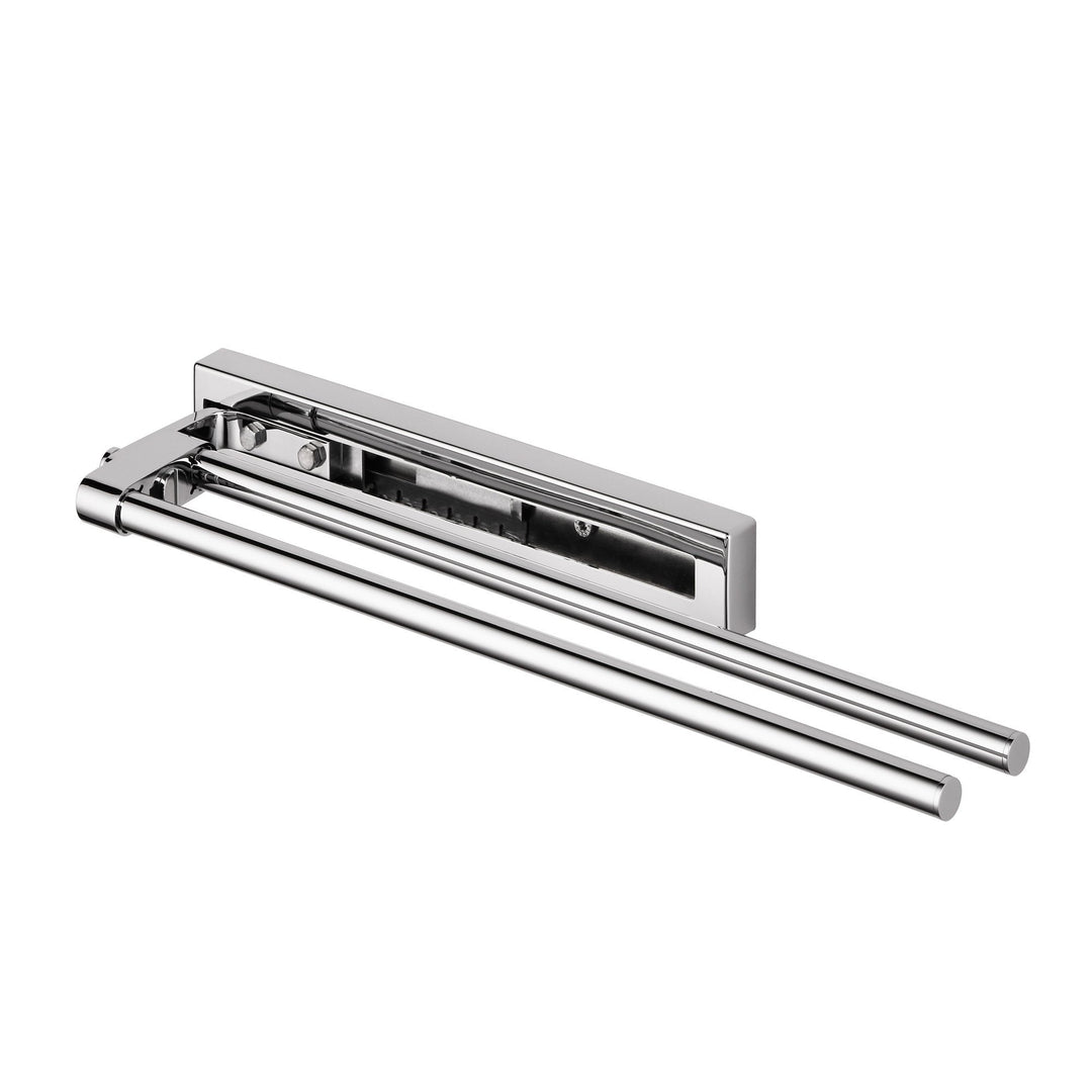 AVENARIUS Handtuchhalter zweiarmig, 400-570 mm ausziehbar, verchromt - Serie Universal