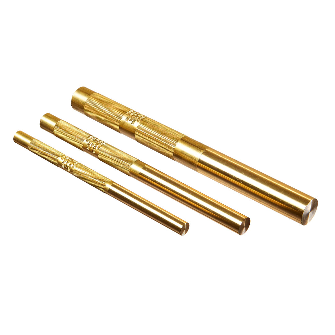 Mayhew Pro 61360 Durchtreiber-Set, Messing, 3-teilig Pack 1, Pack 1