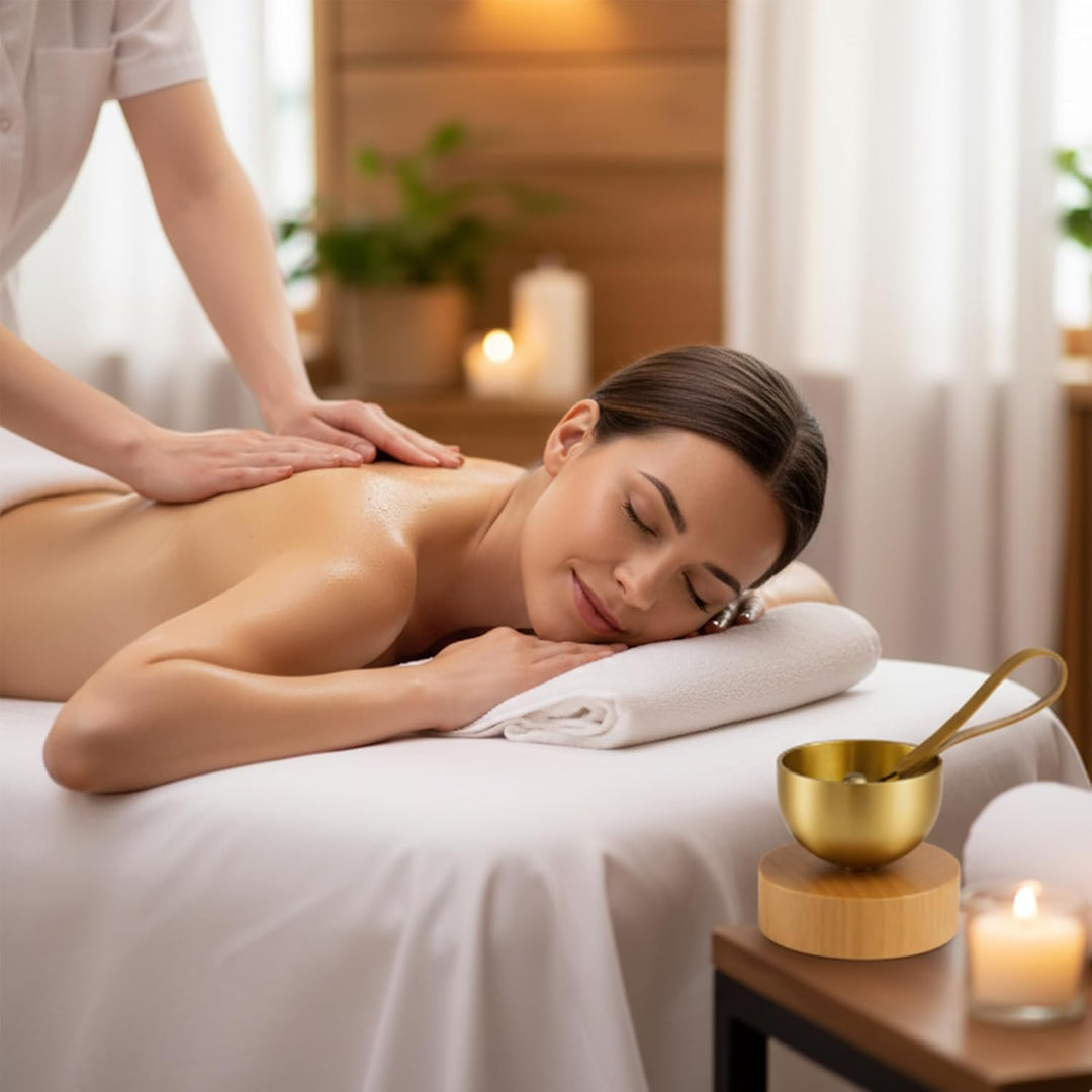 2 Stück Klangschalen Set, Tibetische Klangschale Klein Für Yoga, Meditation Und Entspannung, Mini Kl