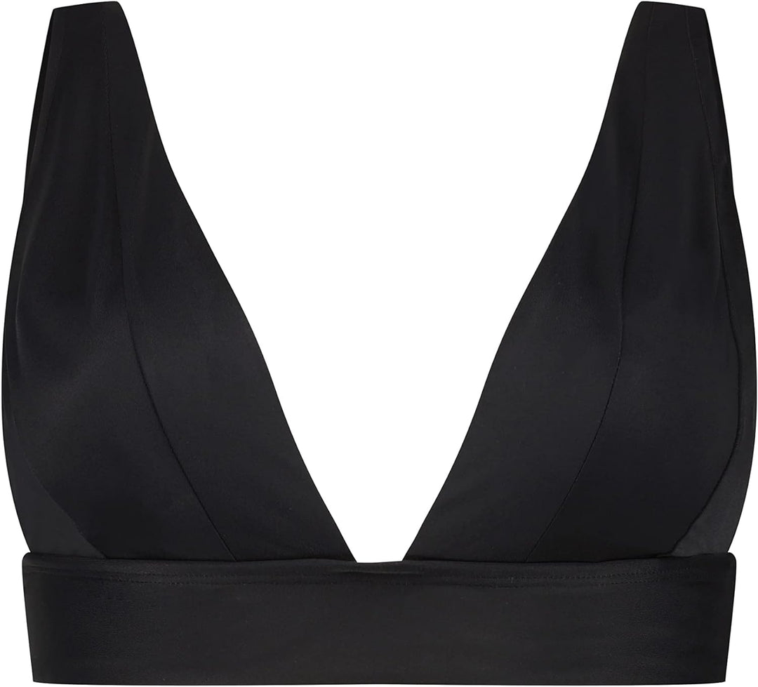 HUNKEMÖLLER Triangle-Bikini-Top Luxe - Nero - XL