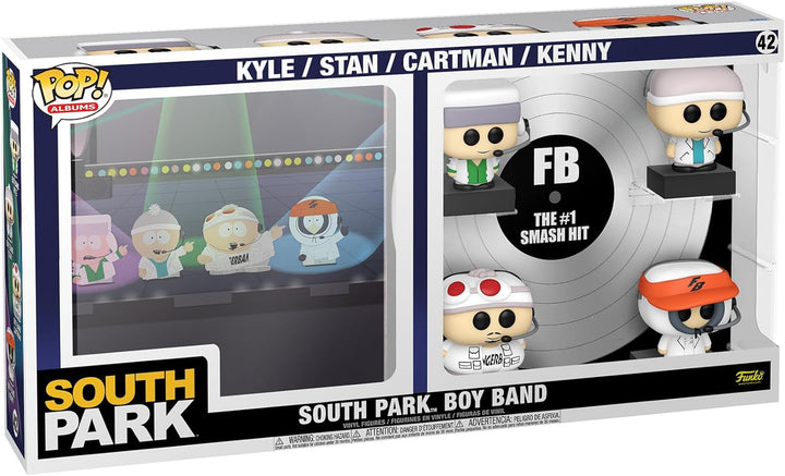 Funko Pop! Albums Deluxe: South Park - Eric Cartman - Boyband - Vinyl-Sammelfigur - Geschenkidee - O